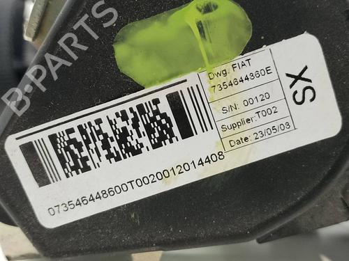 Rear left seatbelt FIAT FIORINO Box Body/MPV (225_)  | BP20699271I29 