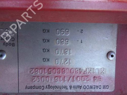 Egr CHEVROLET MATIZ (M200, M250)  | BP5330692M69 