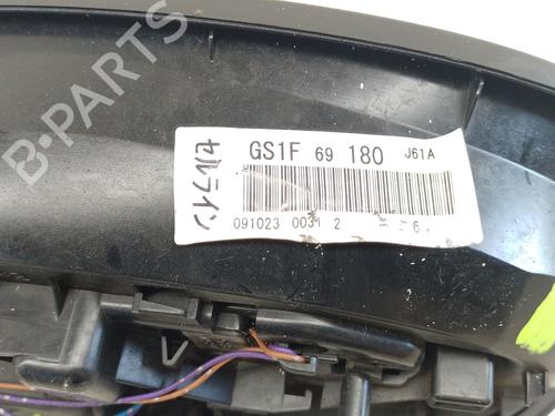 Left mirror MAZDA 6 Hatchback (GH) 1.8 MZR | BP28359323C26 