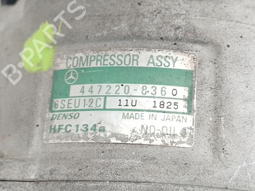 AC compressor MERCEDES-BENZ A-CLASS (W168) A 170 CDI (168.008) | BP30393581M34 