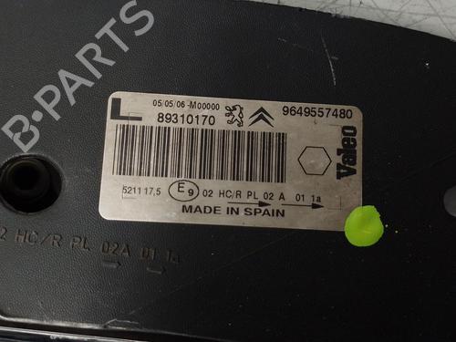 Left headlight CITROËN XSARA PICASSO (N68) 1.6 HDi | BP30707181C28