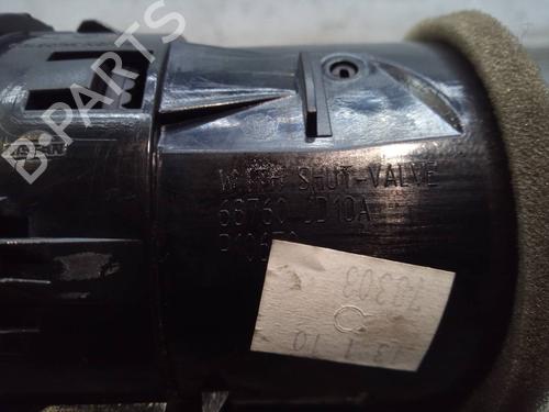 Air vent NISSAN QASHQAI / QASHQAI +2 I (J10, NJ10, JJ10E) 2.0 dCi | BP16427450I21 