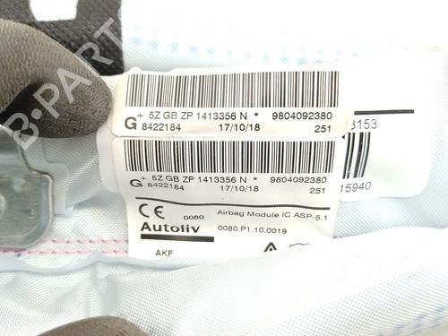 Left curtain airbag PEUGEOT 2008 II (UD_, US_, UY_, UJ_, UR_, UC_) 1.2 PureTech 130 (USHNS, URHNS) | BP29632267C11 