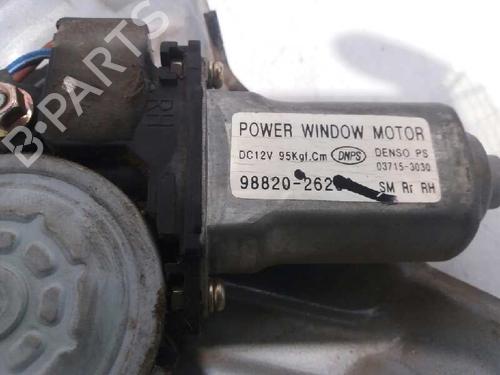 Rear right window mechanism HYUNDAI SANTA FÉ I (SM) 2.0 CRDi | BP4714967C25 