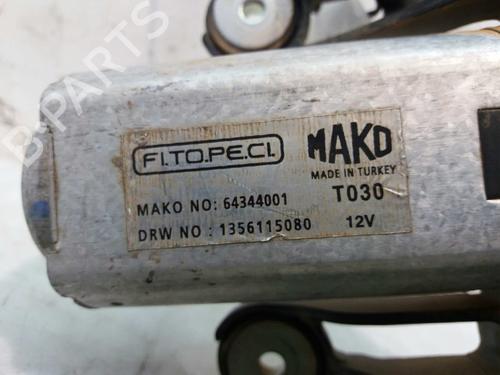Rear wiper motor FIAT QUBO (225_) 1.3 D Multijet (225AXE1A, 225CXE1A, 225AXH1A, 225AXL1A,... | BP3122484M102 