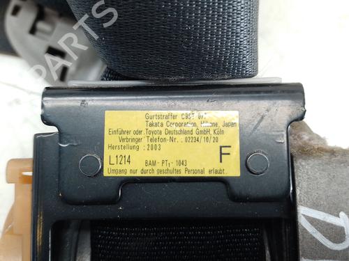 Front right seatbelt TOYOTA COROLLA (_E12_)  | BP31623523I25 