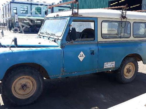 Front left door window SANTANA LANDROVER 88/109 2.3 D | BP12558933C18 