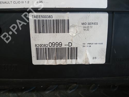 Instrument cluster RENAULT CLIO III (BR0/1, CR0/1)  | BP9973106C47 
