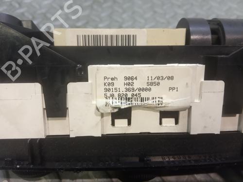 Climate control SKODA FABIA II (542)  | BP9591187I5 