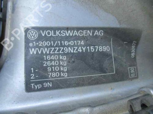 Left front steering knuckle VW POLO (9N_, 9A_) 1.4 TDI | BP3063114M25 