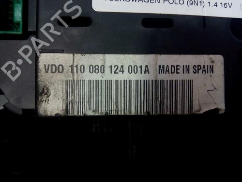 Instrument cluster VW POLO (9N_, 9A_) 1.4 16V | BP3055239C47 