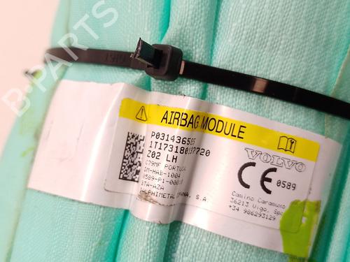 Left curtain airbag VOLVO XC60 I SUV (156)  | BP29477882C11 