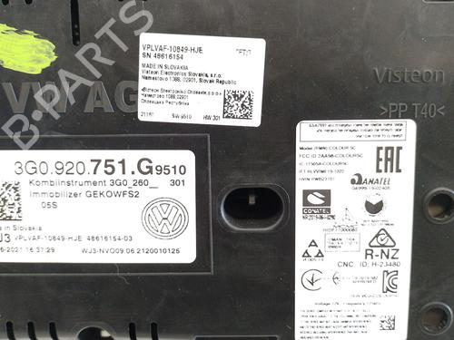 Instrument cluster VW PASSAT B8 (3G2, CB2) 1.4 TSI | BP32365998C47