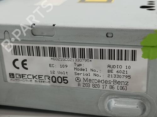 Radio MERCEDES-BENZ C-CLASS Coupe (CL203)  | BP18641046E6 