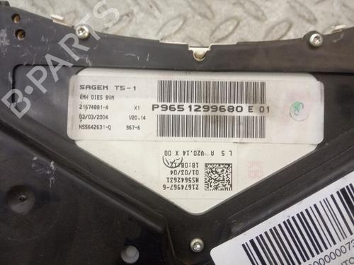 Instrument cluster PEUGEOT 307 (3A/C)  | BP3065705C47 