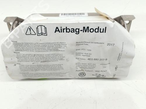 Used Passenger airbag AUDI A8 D3 (4E2, 4E8) 3.7 quattro (280 hp) 31609404