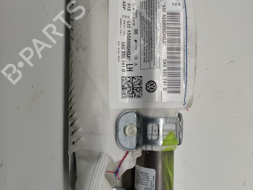 Left curtain airbag VW GOLF VI (5K1) 1.6 TDI | BP18100773C11 