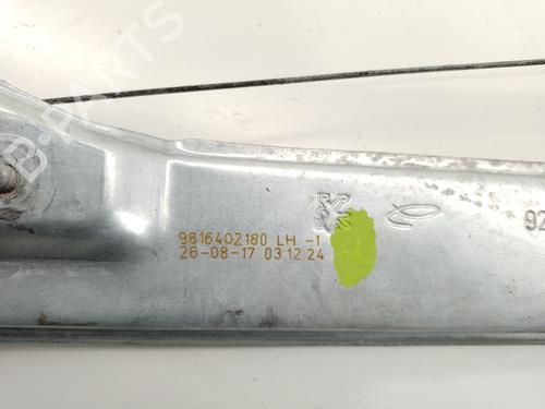 Front left window mechanism PEUGEOT 2008 I (CU_) 1.6 BlueHDi 100 | BP34194079C22  - Image 5