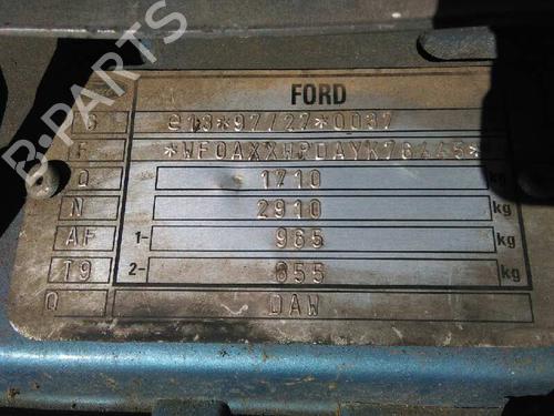 Left rear door FORD FOCUS I Saloon (DFW)  | BP5619865C4 
