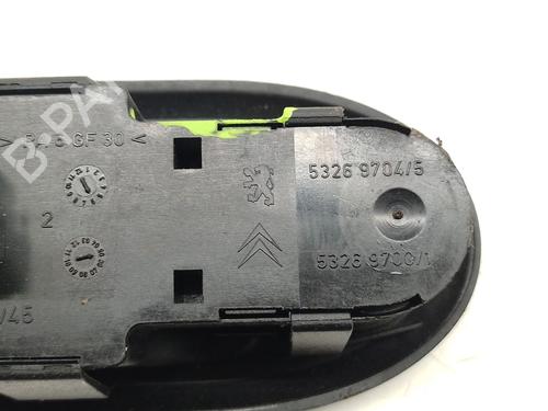 Left front window switch PEUGEOT 407 (6D_) 2.0 HDi 135 (6DRHRH, 6DRHRE, 6DRHRG, 6DRHRJ) | BP33461234I27 - Image 4