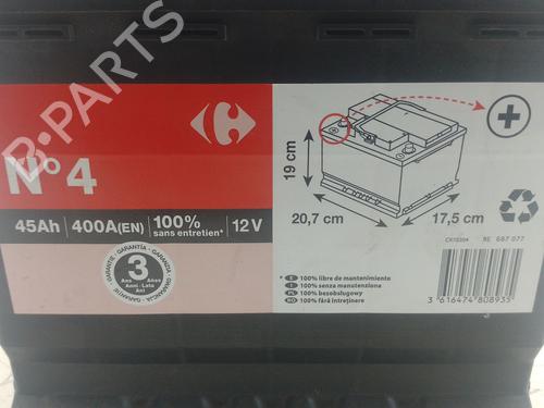 Battery CITROËN C2 (JM_) 1.1 | BP27723969E11 