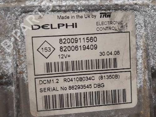 Control unit RENAULT CLIO III Grandtour (KR0/1_)  | BP5414621M11 