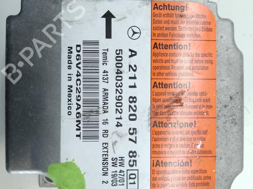 Kollisjonspute styreenhet MERCEDES-BENZ E-CLASS (W211) [2002-2009]  20234809