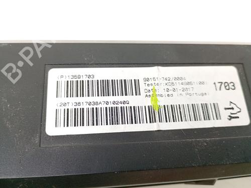 Electronic module OPEL ZAFIRA TOURER C (P12) 2.0 CDTi (75) | BP36675798M83 - Image 4