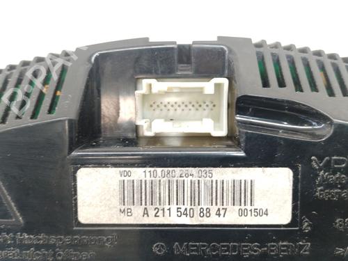 Instrument cluster MERCEDES-BENZ E-CLASS (W211) E 240 (211.061) | BP32116614C47 