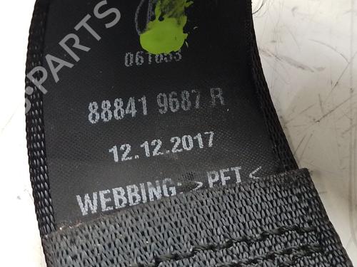 Rear right seatbelt RENAULT KADJAR (HA_, HL_) 1.6 dCi 130 (HLA4) | BP25756772I28 