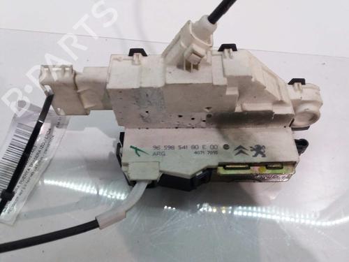 Rear left lock PEUGEOT 407 (6D_) 2.0 HDi 135 (6DRHRH, 6DRHRE, 6DRHRG, 6DRHRJ) 9659854180E00