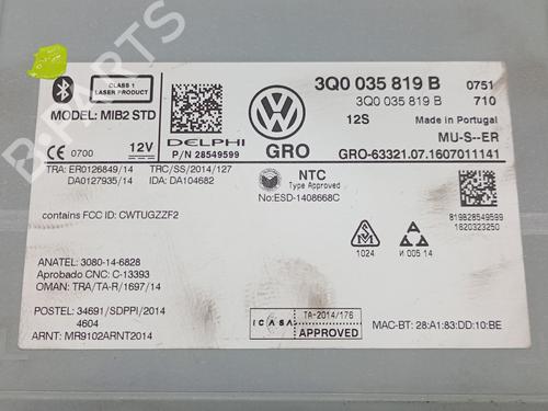 Radio VW GOLF VII (5G1, BQ1, BE1, BE2) 1.6 TDI 4motion | BP34735081E6 - Image 6