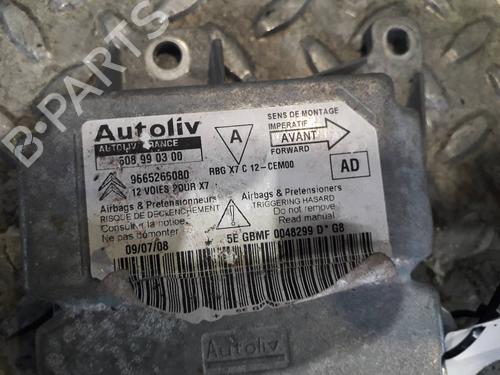 ECU airbags CITROËN C5 III (RD_)  | BP15560893M53 