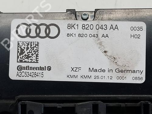 Climate control AUDI A4 B8 (8K2)  | BP18553487I5 
