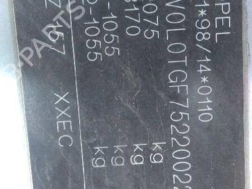 Rear bumper OPEL ZAFIRA A MPV (T98) 2.0 DTI 16V (F75) | BP4938954C8 