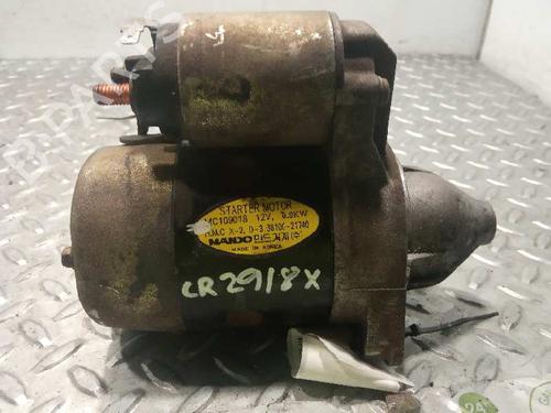 Used Starter HYUNDAI ACCENT I (X-3) 1.3 i 12V (84 hp) 6519816