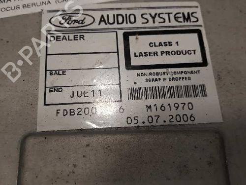 Radio FORD FOCUS II (DA_, HCP, DP) 1.6 TDCi | BP3056301E6 