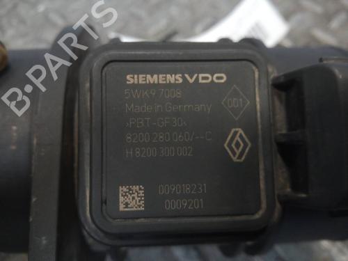 Mass air flow sensor RENAULT KANGOO / GRAND KANGOO II (KW0/1_) 1.5 dCi 70 (KW0V, KW0A) | BP16891992M95 