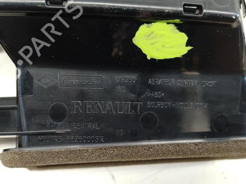 Air vent RENAULT SCÉNIC III (JZ0/1_) 1.6 E85 (JZ03, JZ1Y) | BP29001178I21 