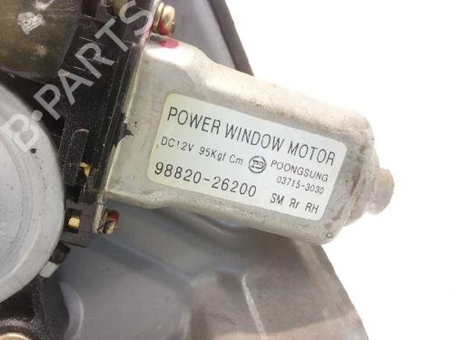 Rear right window mechanism HYUNDAI SANTA FÉ I (SM) 2.0 CRDi | BP4689534C25 