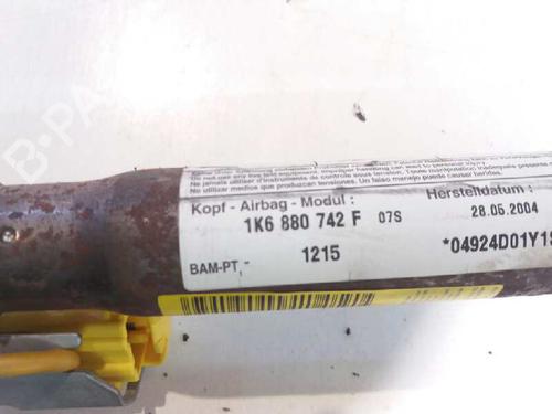 Right curtain airbag VW GOLF V (1K1)  | BP4561078C12 