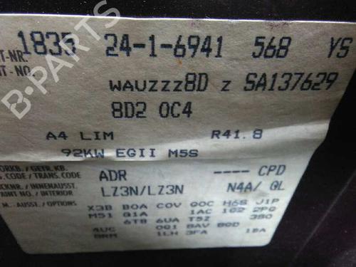 Engine AUDI A4 B5 (8D2) 1.8 | BP3552572M1 
