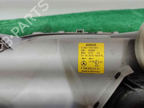 Right headlight MERCEDES-BENZ A-CLASS (W168) A 140 (168.031, 168.131) | BP17539824C29 