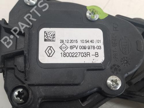 Pedal DACIA SANDERO II 1.5 dCi 75 / Blue dCi 75 (B8JW, B8M4, B8AH, B8M7, B8M6) | BP6800097I4 