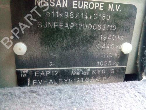 Left front window switch NISSAN PRIMERA (P12)  | BP14230989I27 