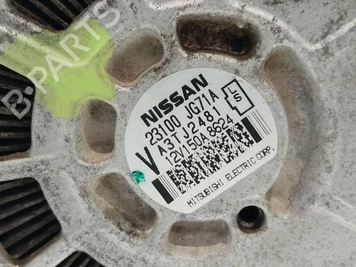 Alternator NISSAN X-TRAIL II (T31)  | BP21586478M7 