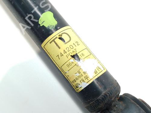 Left rear shock absorber PEUGEOT 206 Hatchback (2A/C) 1.4 HDi eco 70 | BP25291298M18 