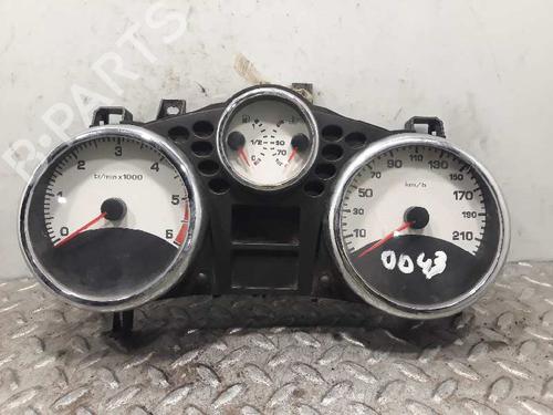 Used Instrument cluster PEUGEOT 207 (WA_, WC_) 1.6 HDi (90 hp) 3074049