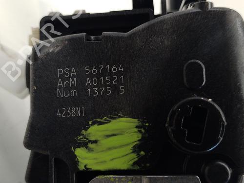 Rear right lock PEUGEOT 308 I (4A_, 4C_) 1.6 16V | BP26207675C99 