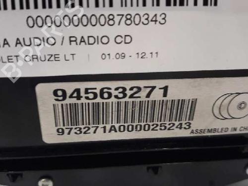 Radio CHEVROLET CRUZE (J300)  | BP5338713E6 